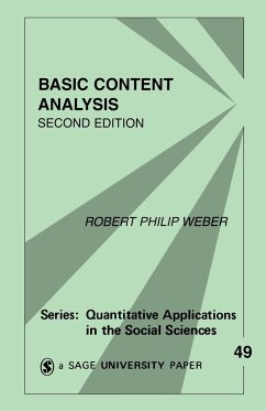 Basic Content Analysis - Weber, Robert Philip