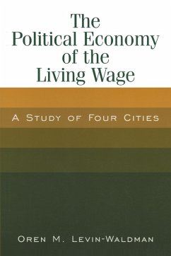 Cover The Political Economy of the Living Wage
