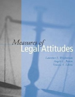 Measures of Legal Attitudes - Wrightsman, Lawrence S. , Jr.; Edkins, Vanessa A.; Batson, Angela L.