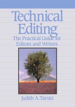 Technical Editing - Tarutz, Judith