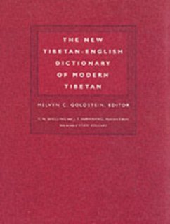 The New Tibetan-English Dictionary of Modern Tibetan - Goldstein, Melvyn C.