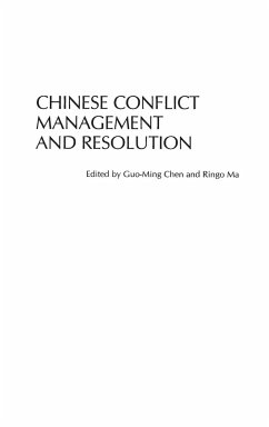 Chinese Conflict Management and Resolution