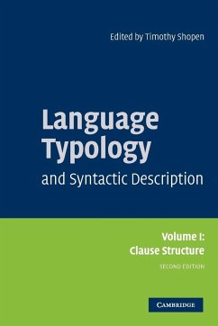 Language Typology and Syntactic Description - Shopen, Timothy (ed.)
