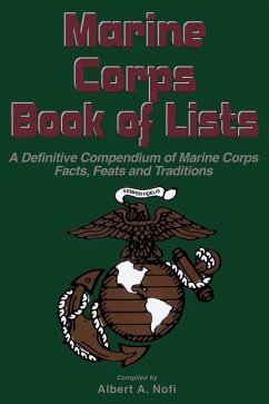 Marine Corps Book of Lists - Nofi, Albert a