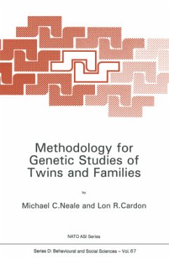Methodology for Genetic Studies of Twins and Families - Neale, Michael C.;Cardon, Lon R.