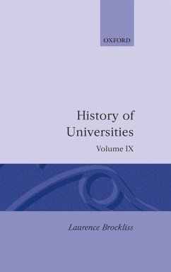 History of Universities - Brockliss, Laurence (ed.)