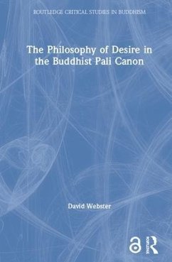 The Philosophy of Desire in the Buddhist Pali Canon - Webster, David