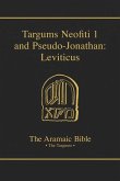 Targums Neofiti 1 and Pseudo-Jonathan: Leviticus