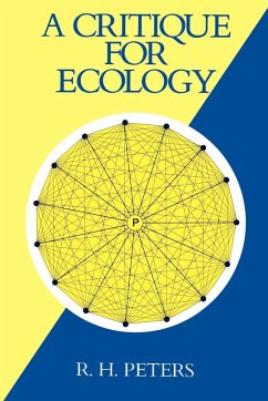 A Critique for Ecology - Peters, Robert Henry