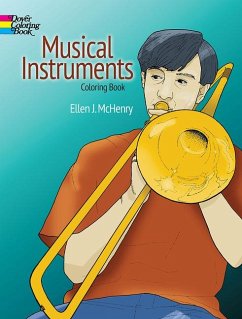 Musical Instruments Coloring Book - McHenry, Ellen J