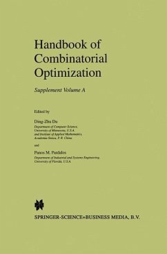 Handbook of Combinatorial Optimization - Du, Ding-Zhu / Pardalos, P.M. (Hgg.)