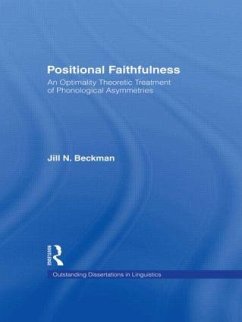 Positional Faithfulness - Beckman, Jill N