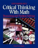 Critical Thinking with Math: Reasoning and Problem Solving