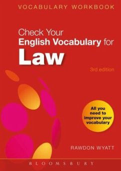 Cover Check Your English Vocabulary for Law