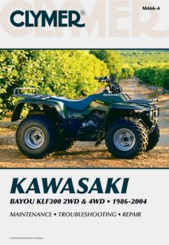 Kawasaki Bayou KLF300 2WD (1986-2004) & 4WD (1989-2004) Service Repair Manual - Haynes Publishing