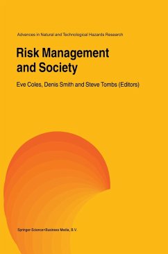 Risk Management and Society - Coles