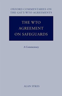 The WTO Agreement on Safeguards - Sykes, Alan O