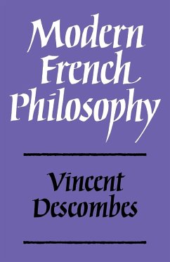 Modern French Philosophy - Descombes, Vincent