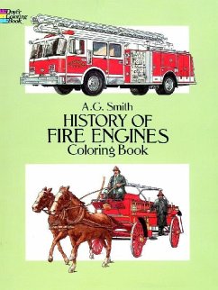 History of Fire Engines Coloring Book - Smith, A G