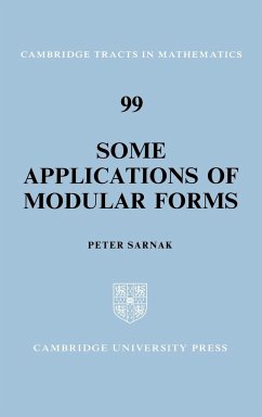 Some Applications of Modular Forms - Sarnak, Peter; Peter, Sarnak