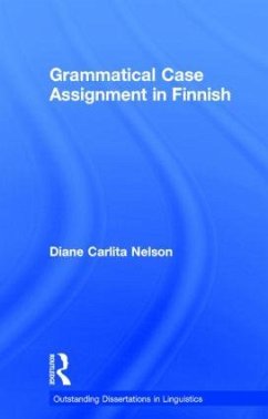 Grammatical Case Assignment in Finnish - Nelson, Diane C