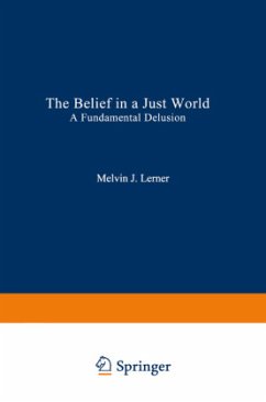 The Belief in a Just World - Lerner, Melvin