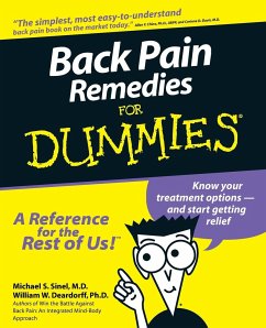 Back Pain Remedies for Dummies - Sinel, Michael S; Deardorff, William W