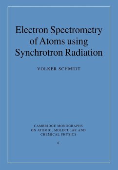 Electron Spectrometry of Atoms Using Synchrotron Radiation - Schmidt, Volker