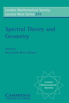 Spectral Theory and Geometry - Davies, E. Brian; Safarov, Yuri