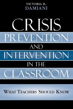 Cover Crisis Prevention and Intervention in the Classroom