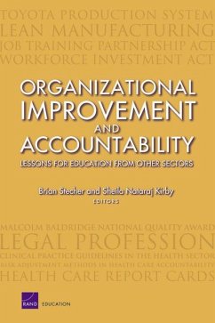 Organizational Improvement and Accountability - Stecher, Brian; Barney, Heather; Kirby, Shelia Nataraj; Pearson, Marjorie; Chow, Marc