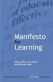 Manifesto for Learning