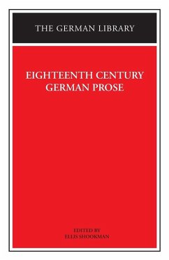 Eighteenth Century German Prose