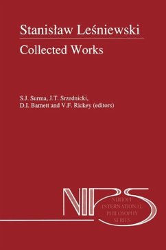 Stanislaw Lesniewski: Collected Works - Volumes I and II - Surma