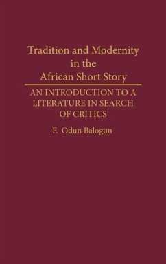 Cover Tradition and Modernity in the African Short Story