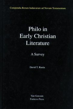 Philo in Early Christian Literature, Volume 3 - Runia, David T