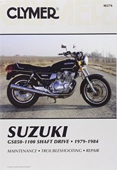 Suzuki GS850-1100 Shaft Drive Motorcycle (1979-1984) Service Repair Manual - Haynes Publishing