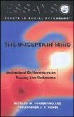 The Uncertain Mind