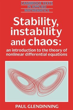 Stability, Instability and Chaos - Glendinning, Paul