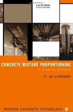 Concrete Mixture Proportioning - De Larrard, Francois