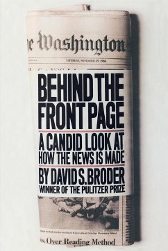 Behind the Front Page - Broder, David S.