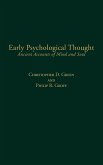 Early Psychological Thought