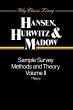 Sample Survey Methods and Theory,... - Bild 1