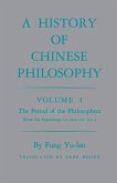 History of Chinese Philosophy, Volume 1