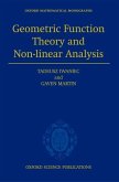 Geometric Function Theory and Non-Linear Analysis