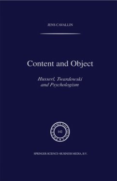 Content and Object - Cavallin, J.