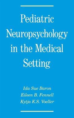 Cover Pediatric Neuropsychology in the Medical Setting