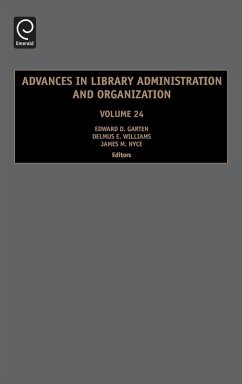 Cover Advances in Library Administration and Organization