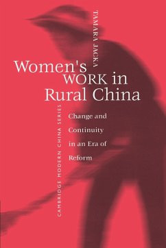 Women's Work in Rural China - Jacka, Tamara