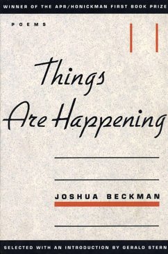 Things Are Happening - Beckman, Joshua